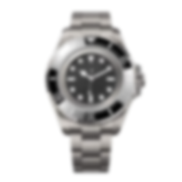 Abyss 50 – Black Dial | Steel Bracelet