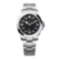 Altitude 40 – Black Dial | Steel Bracelet