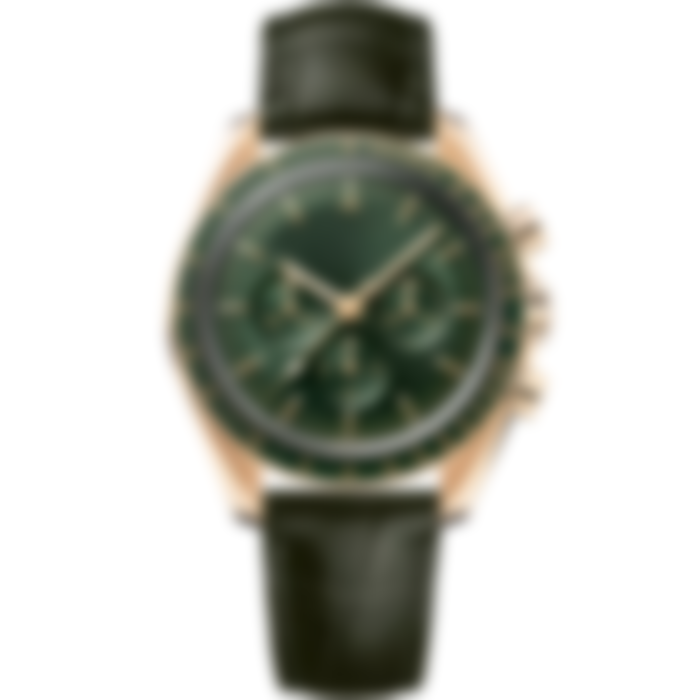 Apex – Green Dial | Brown Leather Strap