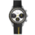Apex – White & Black Dial | Yellow Accents