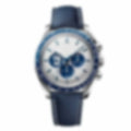 Apex – White Dial with Blue Accents | Blue Strap