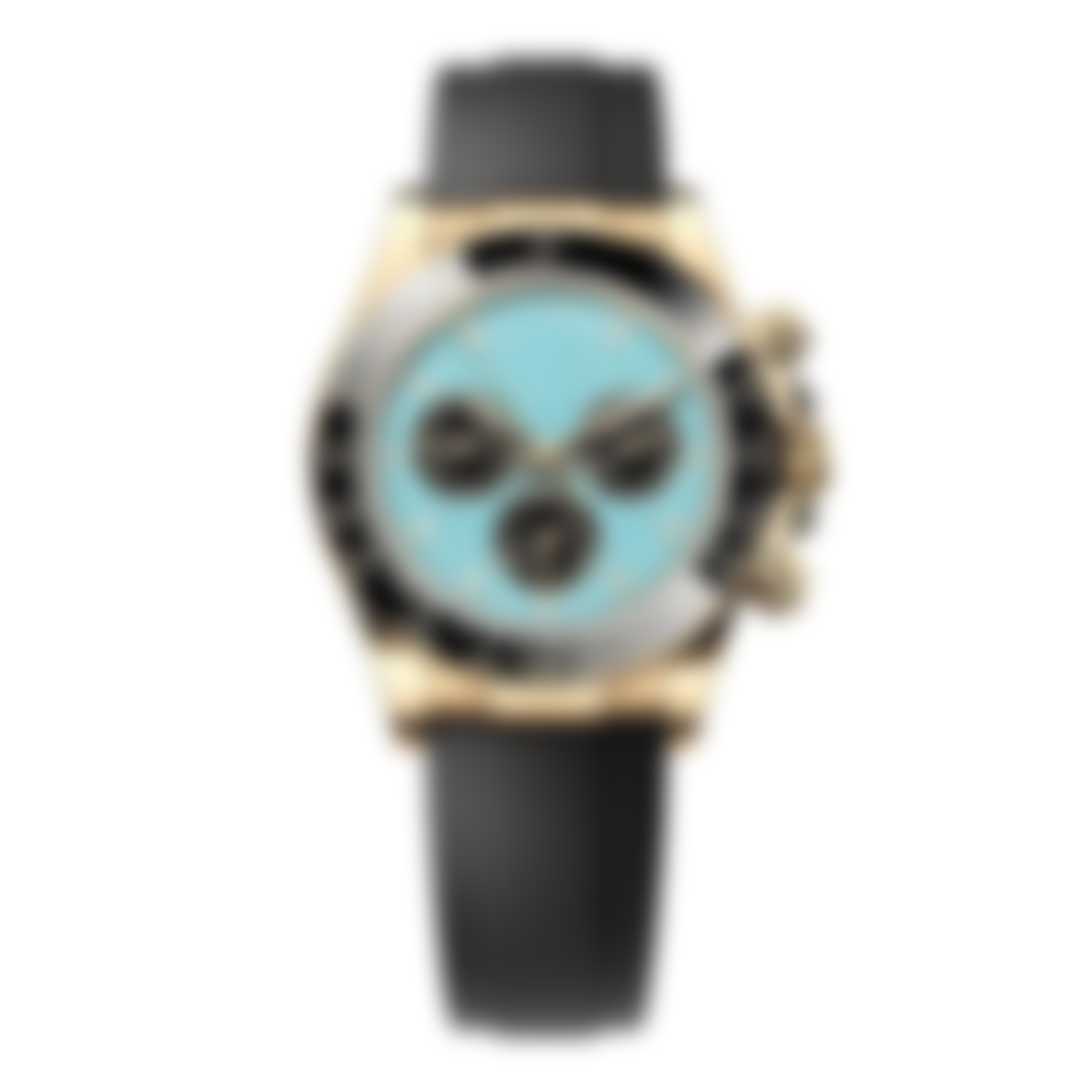 Circuit 40 – Turquoise Blue Dial | Gold Tone Case