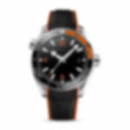 Coast – Black Dial with Orange Accents | Sport Strap