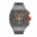 Contour – Dark Case with Red Accents | Black Strap