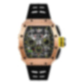 Contour – Rose Gold Tone Edition | Black Strap