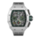 Contour – Silver & Green Edition | Black Strap