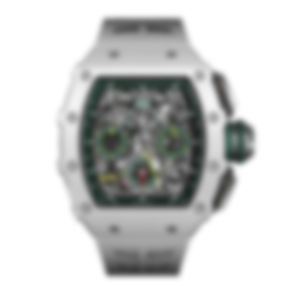Contour – Silver & Green Edition | Black Strap