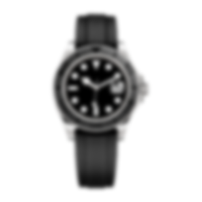 Harbour 42 – Black Dial | Rubber Strap