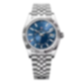 Horizon 42 – Blue Sunburst Dial | Stainless Steel Bracelet