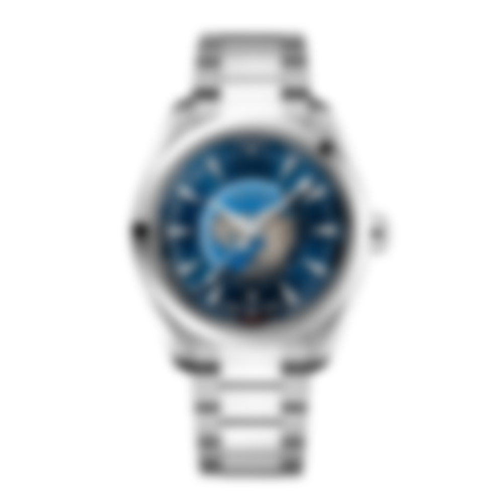 Maritime – Blue Open Dial | Steel Bracelet