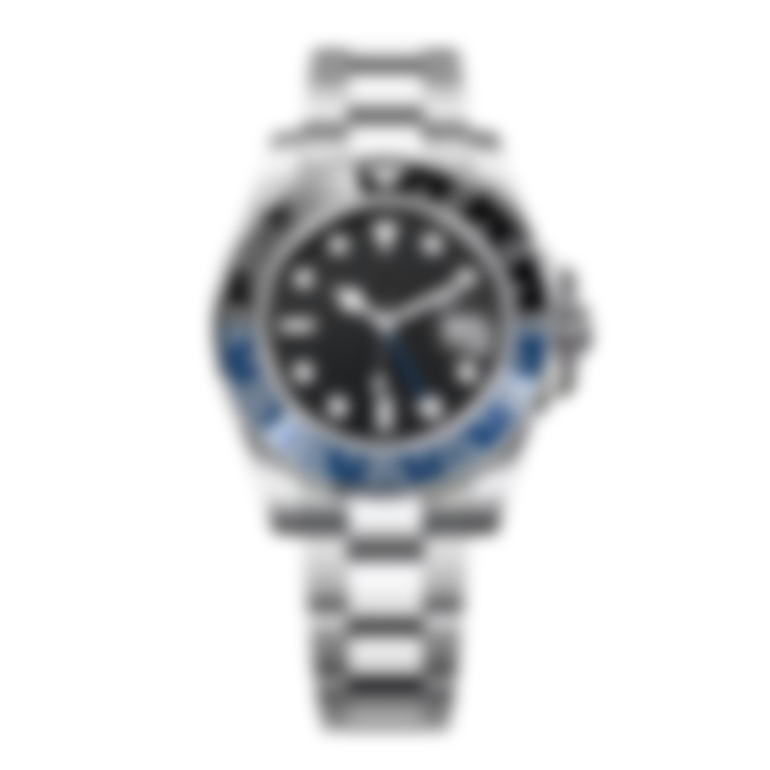 Meridian 40 Eclipse – Black Dial | Steel Bracelet