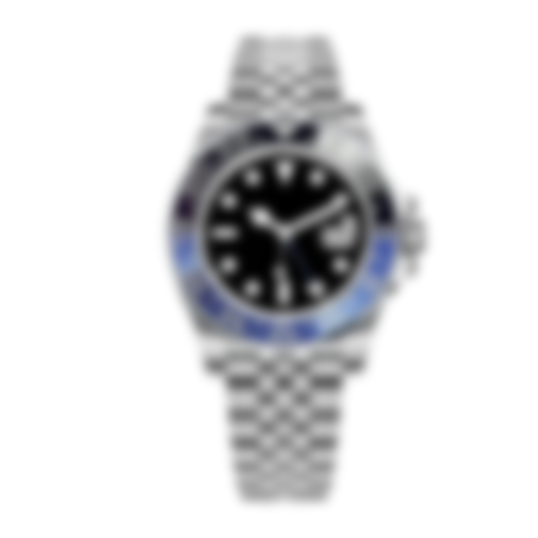 Meridian 40 Onyx – Black Dial | Stainless Steel Bracelet