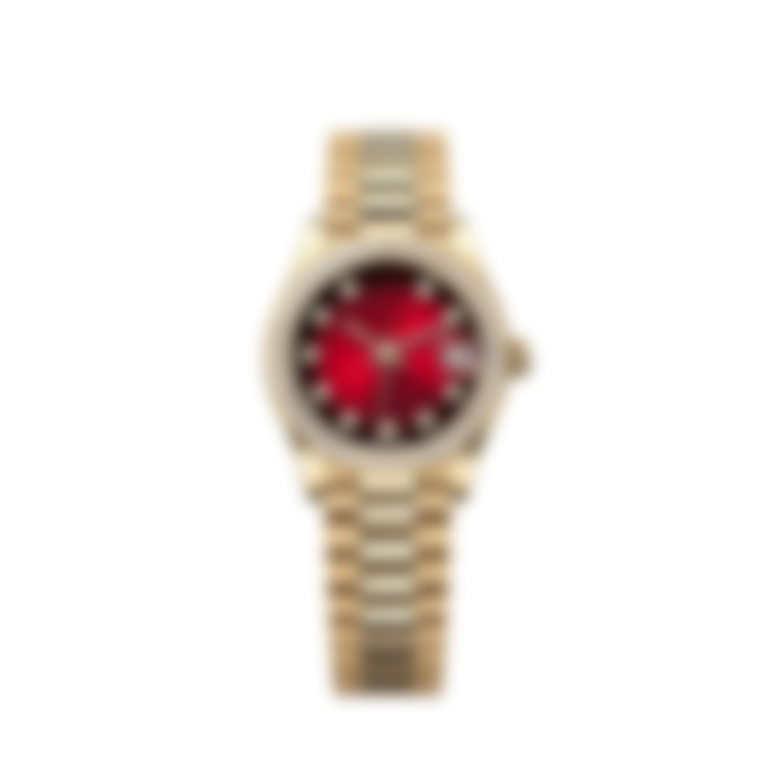 Regent 31 – Champagne Stone-Set Dial | Gold Tone Bracelet