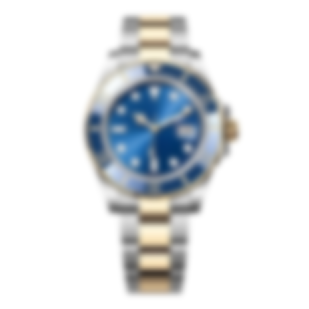 Shore 40 – Blue Sunburst Dial | Two-Tone Stainless Steel