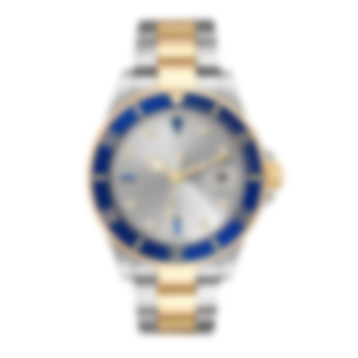 Shore 40 – Silver Dial | Steel & Gold Tone Bracelet