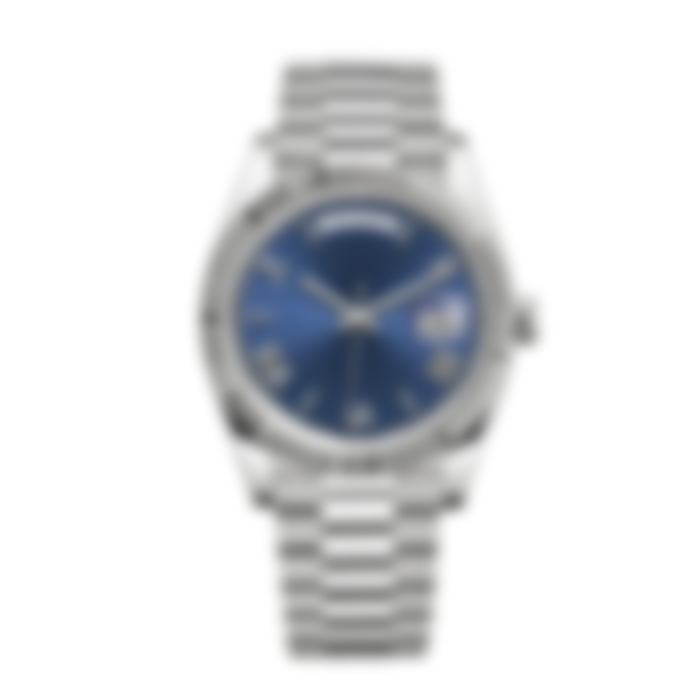 Sovereign 40 – Blue Dial | Silver Tone Bracelet