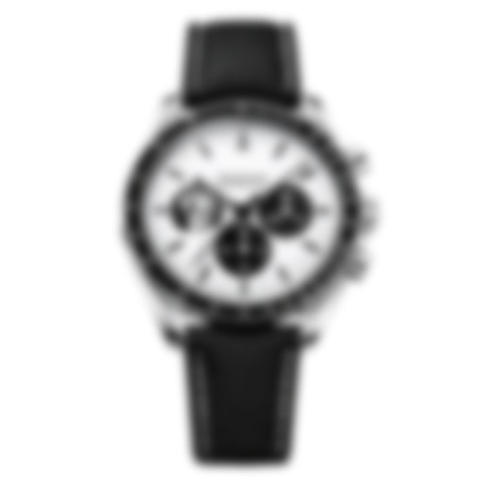 Vintage – White & Black Dial | Black Strap